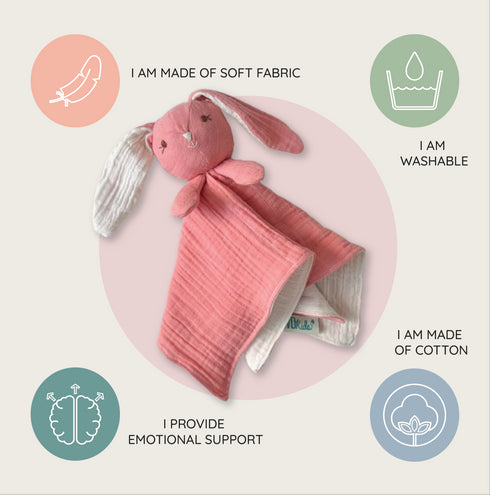 Baby Bunny - Cuddle Companion Blankie